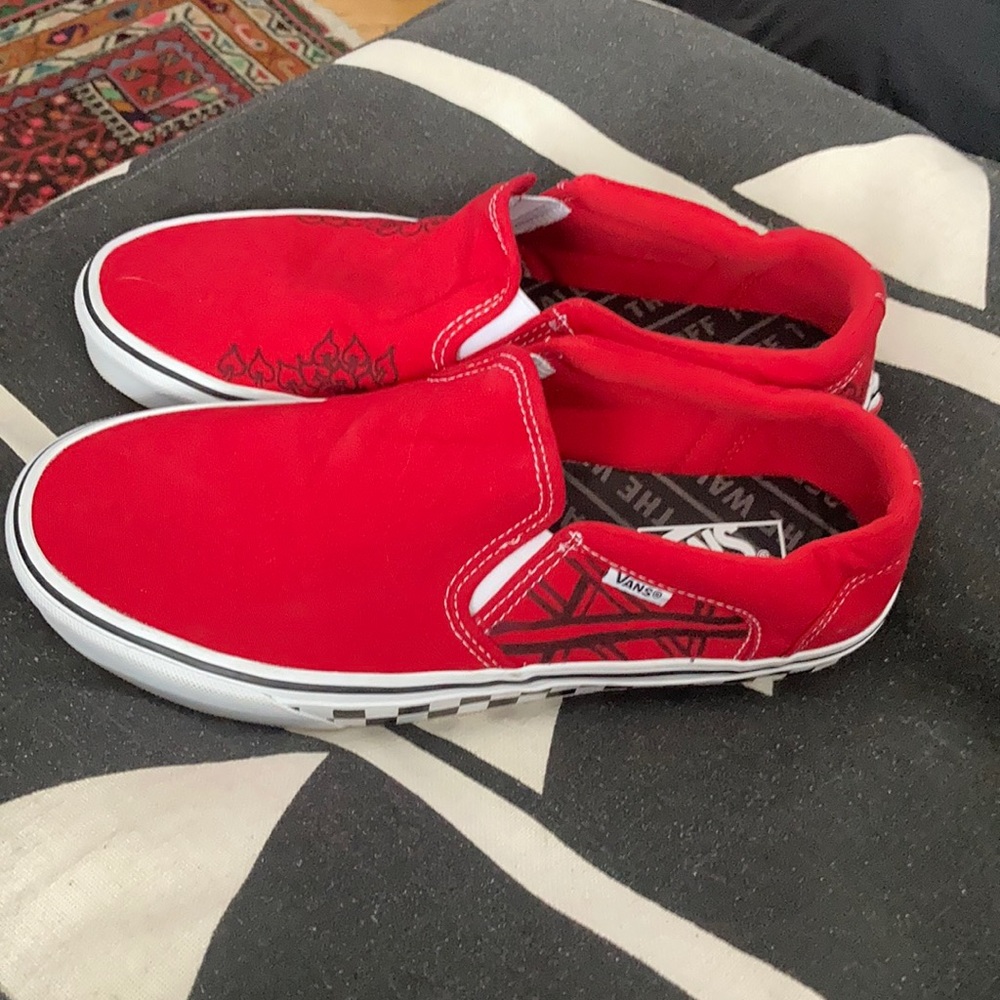Red Vans!